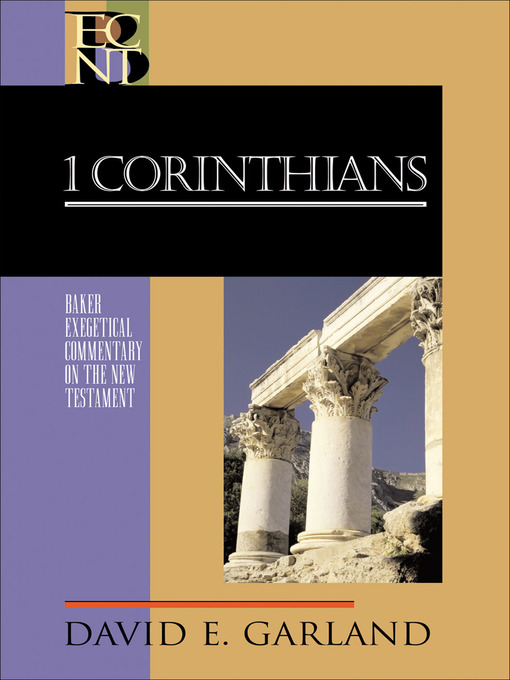Title details for 1 Corinthians by David E. Garland - Available
